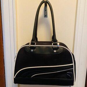Puma Black and White Shoulder Bag